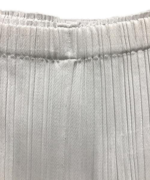 PLEATS PLEASE（プリーツプリーズ）PLEATS PLEASE (プリーツプリーズ) OPAQUE BOTTOMS ホワイト サイズ:5の古着・服飾アイテム