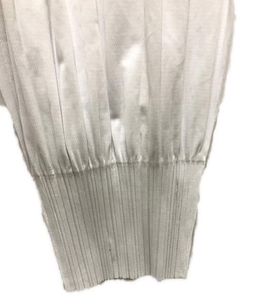 PLEATS PLEASE（プリーツプリーズ）PLEATS PLEASE (プリーツプリーズ) OPAQUE BOTTOMS ホワイト サイズ:5の古着・服飾アイテム