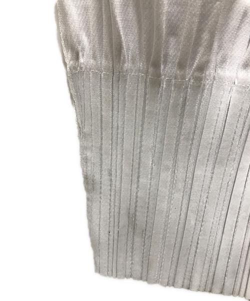 PLEATS PLEASE（プリーツプリーズ）PLEATS PLEASE (プリーツプリーズ) OPAQUE BOTTOMS ホワイト サイズ:5の古着・服飾アイテム