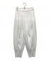 PLEATS PLEASE（プリーツプリーズ）の古着「OPAQUE BOTTOMS」｜ホワイト