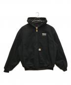 CarHarttカーハート）の古着「USA製アクティブジャケット」｜ブラック