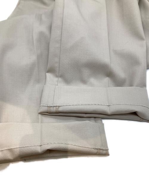 MARKA（マーカ）MARKA (マーカ) STRAIGHT FIT TROUSERS ストレート フィット トラウザーズ M21E-32PT01C ベージュ サイズ:1の古着・服飾アイテム