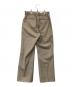 MARKA (マーカ) STRAIGHT FIT TROUSERS ストレート フィット トラウザーズ M21E-32PT01C ベージュ サイズ:1：5000円