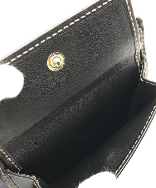 GUCCI（グッチ）GUCCI (グッチ) 2つ折り財布 ブラックの古着・服飾アイテム