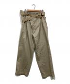 MAISON EUREKAメゾンエウレカ）の古着「VINTAGE REWORK CHINOS」｜ベージュ