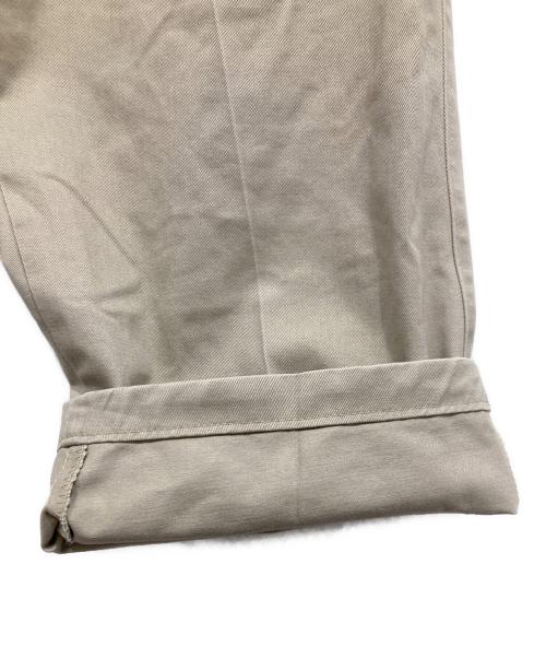 MAISON EUREKA（メゾンエウレカ）MAISON EUREKA (メゾンエウレカ) VINTAGE REWORK CHINOS ベージュ サイズ:Mの古着・服飾アイテム