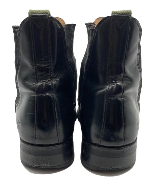 SANDERS（サンダース）SANDERS (サンダース) MILITARY CAP TOE CHELSEA BOOT ブラック サイズ:SIZE 7 1/2の古着・服飾アイテム