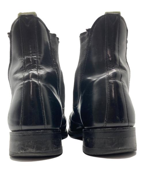 SANDERS（サンダース）SANDERS (サンダース) MILITARY CAP TOE CHELSEA BOOT ブラック サイズ:SIZE 7 1/2の古着・服飾アイテム