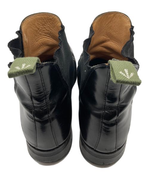 SANDERS（サンダース）SANDERS (サンダース) MILITARY CAP TOE CHELSEA BOOT ブラック サイズ:SIZE 7 1/2の古着・服飾アイテム