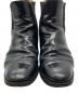 中古・古着 SANDERS (サンダース) MILITARY CAP TOE CHELSEA BOOT ブラック サイズ:SIZE 7 1/2：10000円