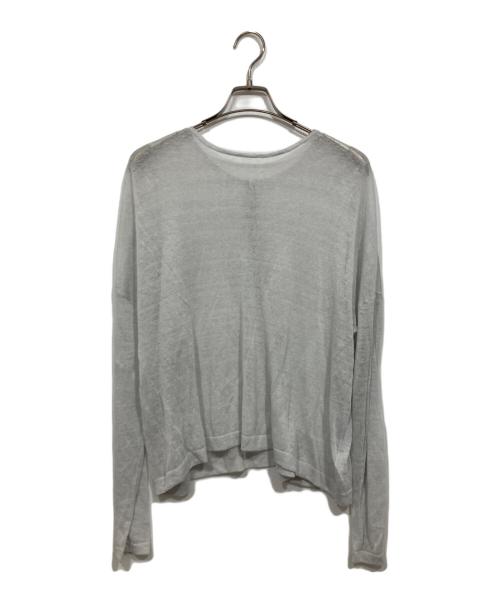 Noble（ノーブル）Noble (ノーブル) 2wayヘンリーネックシアープルオーバー/25SS グレー サイズ:free(記載なし)の古着・服飾アイテム