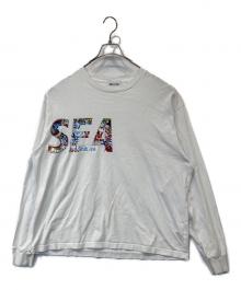 WIND AND SEA（ウィンダンシー）の古着「LOGO L/S TEE」｜ブラック