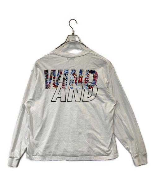 WIND AND SEA（ウィンダンシー）WIND AND SEA (ウィンダンシー) LOGO L/S TEE ブラック サイズ:Lの古着・服飾アイテム