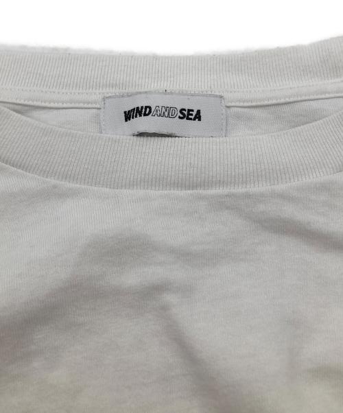 WIND AND SEA（ウィンダンシー）WIND AND SEA (ウィンダンシー) LOGO L/S TEE ブラック サイズ:Lの古着・服飾アイテム