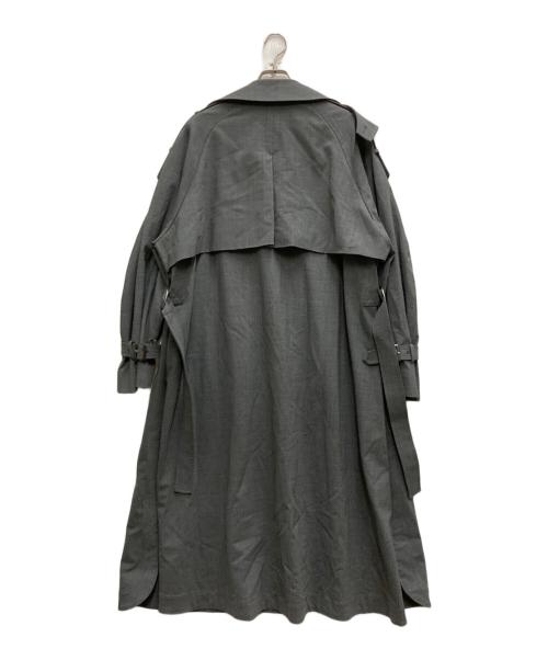 JOSE MOON（ジョゼムーン）JOSE MOON (ジョゼムーン) COMFORTABLE TRENCH COA グレー サイズ:FREEの古着・服飾アイテム