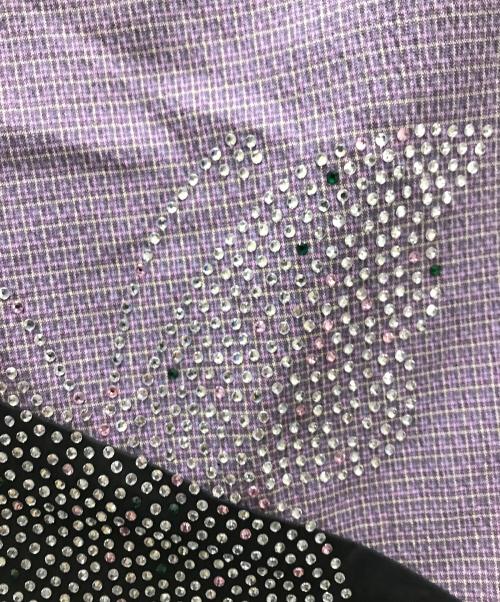 CHOPOVA LOWENA（チョポヴァ・ロウェナ）Chopova Lowena (チョポヴァ・ロウェナ) Tartan Vega トラウザーズ パープル×ブラウン サイズ:Sの古着・服飾アイテム