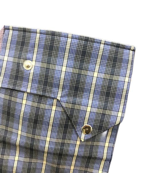 CHOPOVA LOWENA（チョポヴァ・ロウェナ）Chopova Lowena (チョポヴァ・ロウェナ) Tartan Vega トラウザーズ パープル×ブラウン サイズ:Sの古着・服飾アイテム