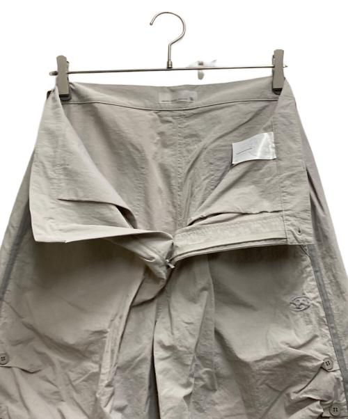 san san gear（サンサンギア）SAN SAN GEAR (サンサンギア) TAPED BUTTON PANTS グレー サイズ:3の古着・服飾アイテム