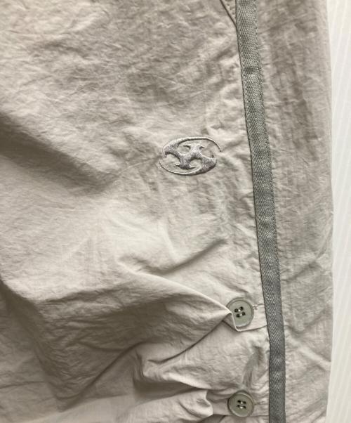 san san gear（サンサンギア）SAN SAN GEAR (サンサンギア) TAPED BUTTON PANTS グレー サイズ:3の古着・服飾アイテム