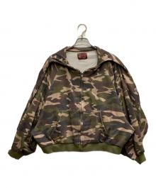 PRAYING（プレイング）の古着「Shroud 迷彩 ジップフーディ」｜カーキ