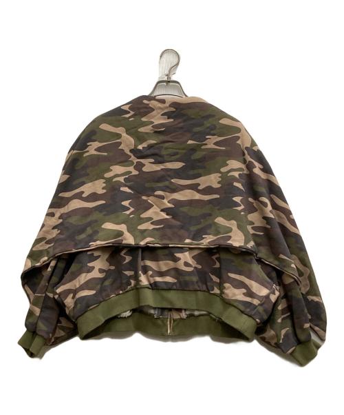 PRAYING（プレイング）PRAYING (プレイング) Shroud 迷彩 ジップフーディ カーキ サイズ:FREEの古着・服飾アイテム
