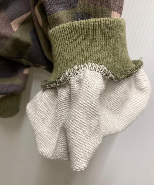 PRAYING（プレイング）PRAYING (プレイング) Shroud 迷彩 ジップフーディ カーキ サイズ:FREEの古着・服飾アイテム