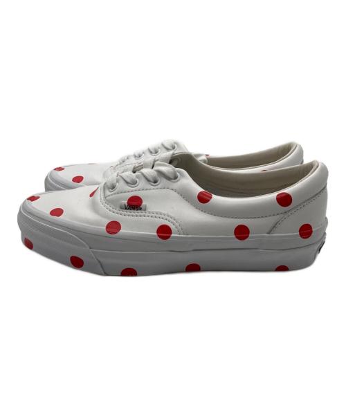 VANS（ヴァンズ）VANS (ヴァンズ) COMME des GARCONS GIRL (コムデギャルソンガール) Cherry dot スニーカー ホワイト×レッド サイズ:24cmの古着・服飾アイテム