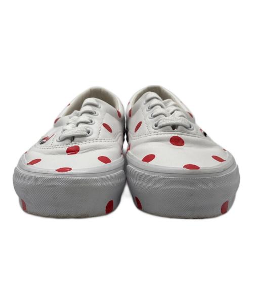 VANS（ヴァンズ）VANS (ヴァンズ) COMME des GARCONS GIRL (コムデギャルソンガール) Cherry dot スニーカー ホワイト×レッド サイズ:24cmの古着・服飾アイテム