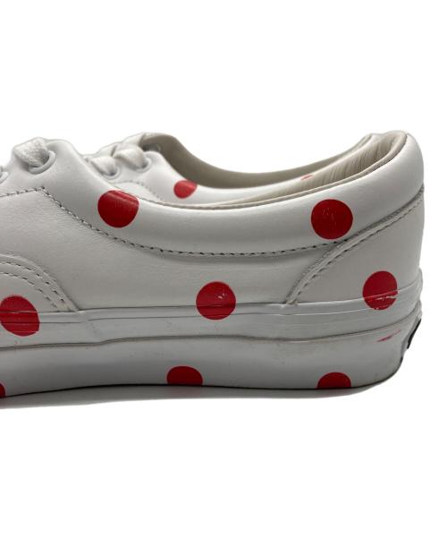 VANS（ヴァンズ）VANS (ヴァンズ) COMME des GARCONS GIRL (コムデギャルソンガール) Cherry dot スニーカー ホワイト×レッド サイズ:24cmの古着・服飾アイテム