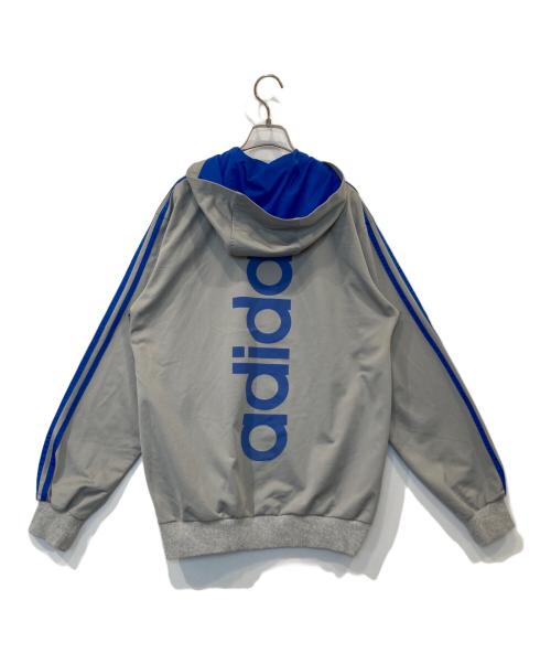 adidas（アディダス）adidas (アディダス) トラックパーカー グレー サイズ:XLの古着・服飾アイテム