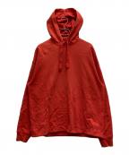 Acne studiosアクネ ストゥディオズ）の古着「ロゴパーカー」｜レッドオレンジ