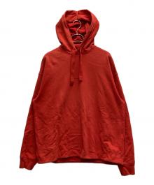 Acne studios（アクネ ストゥディオズ）の古着「ロゴパーカー」｜レッドオレンジ