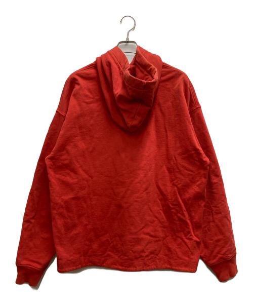 Acne studios（アクネ ストゥディオズ）ACNE STUDIOS (アクネ ストゥディオズ) ロゴパーカー レッドオレンジ サイズ:XSの古着・服飾アイテム