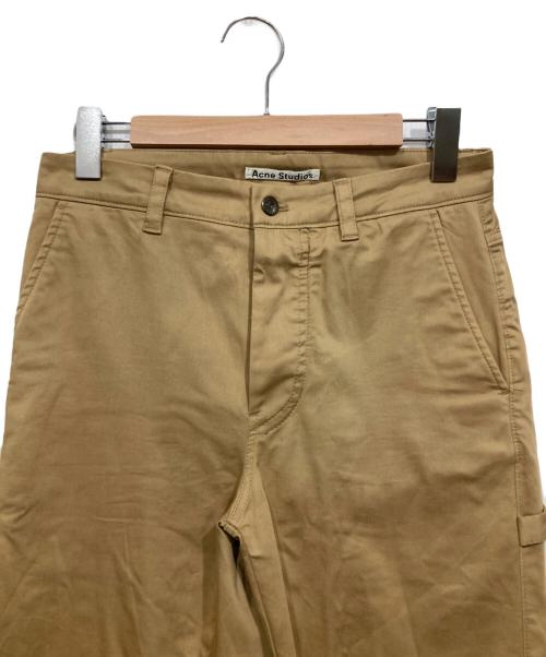Acne studios（アクネ ストゥディオズ）Acne studios (アクネ ストゥディオズ) ペインターパンツ ベージュ サイズ:44の古着・服飾アイテム