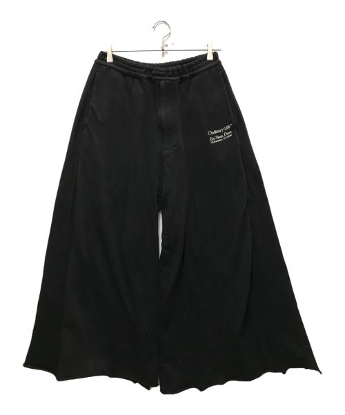 SHINYA KOZUKA（シンヤコズカ）SHINYA KOZUKA (シンヤコズカ) ordinary home pantalon ブラック サイズ:Sの古着・服飾アイテム
