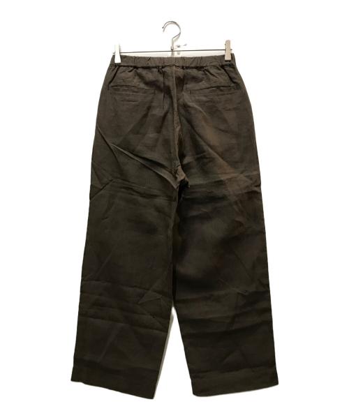 arts&crafts（アーツアンドクラフツ）arts&crafts (アーツアンドクラフツ) ヘンプ混パンツ ブラウン サイズ:2の古着・服飾アイテム