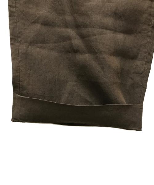 arts&crafts（アーツアンドクラフツ）arts&crafts (アーツアンドクラフツ) ヘンプ混パンツ ブラウン サイズ:2の古着・服飾アイテム