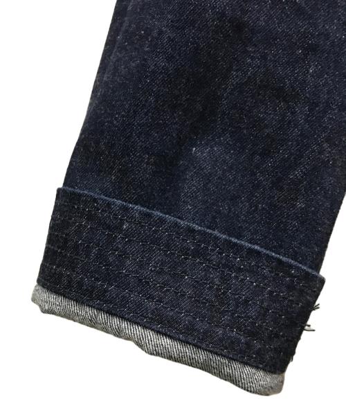 A.P.C.（アーペーセー）A.P.C. (アーペーセー) デニムチャイナジャケット ネイビー サイズ:Lの古着・服飾アイテム