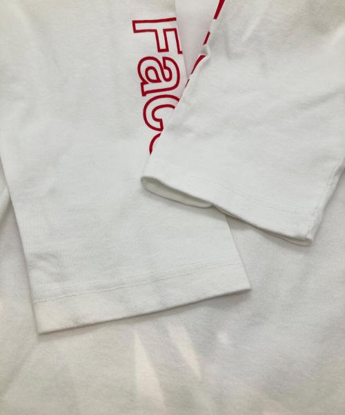 THE NORTH FACE（ザ ノース フェイス）THE NORTH FACE (ザ ノース フェイス) LOGO L/S TEE ロゴ・ロングスリーブ・ティー ホワイト サイズ:XXLの古着・服飾アイテム