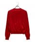 COMME des GARCONS GIRL (コムデギャルソンガール) クルーネックカーディガン レッド サイズ:S：10000円