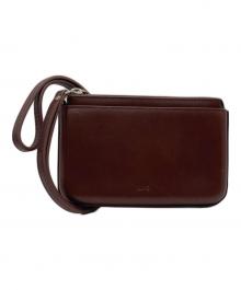 A.P.C.（アーペーセー）の古着「ネックストラップポーチ」｜ブラウン