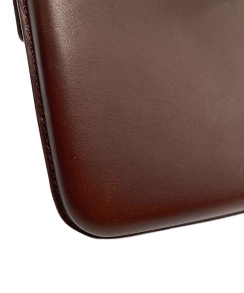 A.P.C.（アーペーセー）A.P.C. (アーペーセー) ネックストラップポーチ ブラウンの古着・服飾アイテム