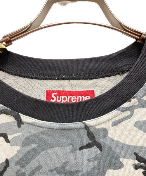 SUPREME（シュプリーム）Supreme (シュプリーム) CRANE S/S TOP WHITE CAMO グレー サイズ:Sの古着・服飾アイテム