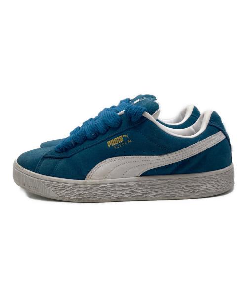 PUMA（プーマ）PUMA (プーマ) SUEDE XL OCEAN TROPIC WHT（スエード XL オーシャントロピックホワイト）395205-06 ブルー サイズ:27.5cmの古着・服飾アイテム