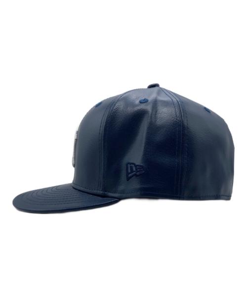 New Era（ニューエラ）New Era (ニューエラ) エコレザーキャップ ネイビーの古着・服飾アイテム