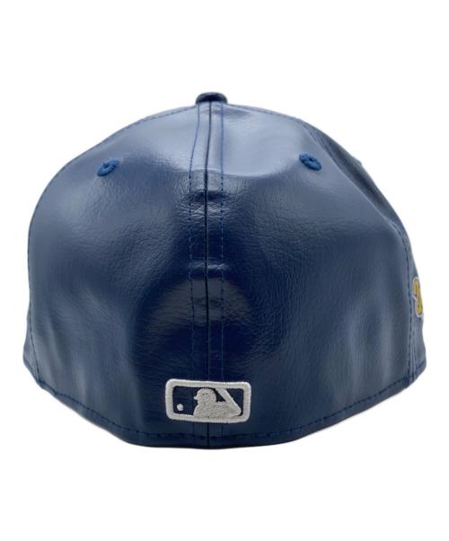 New Era（ニューエラ）New Era (ニューエラ) エコレザーキャップ ネイビーの古着・服飾アイテム