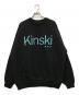 GDC（ジーディーシー）の古着「kinski live forever crew sweat」｜ブラック