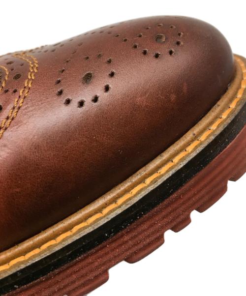 Danner（ダナー）Danner (ダナー) ウィングチップブーツ ブラウン×カーキ サイズ:US 8 1/2の古着・服飾アイテム