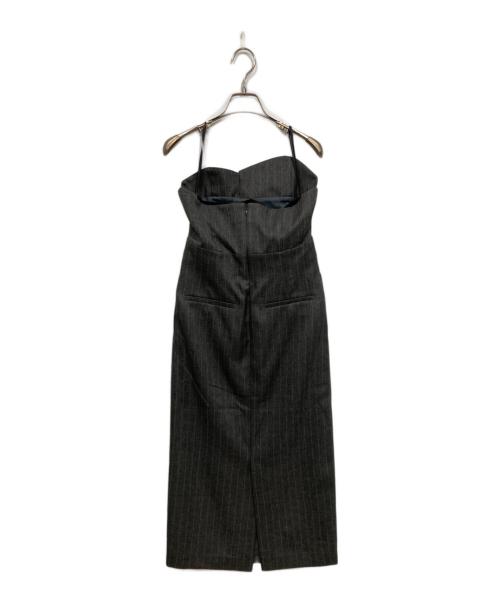 UNITED ARROWS TOKYO（ユナイテッドアローズトウキョウ）UNITED ARROWS TOKYO (ユナイテッドアローズトウキョウ) P ビスチェ ワンピース グレー サイズ:36の古着・服飾アイテム