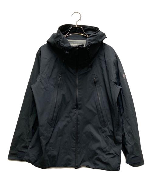 DESCENTE ALLTERRAIN（デザイント オルテライン）DESCENTE ALLTERRAIN (デザイント オルテライン) HARD SHELL JACKET CREAS ブラック サイズ:Mの古着・服飾アイテム